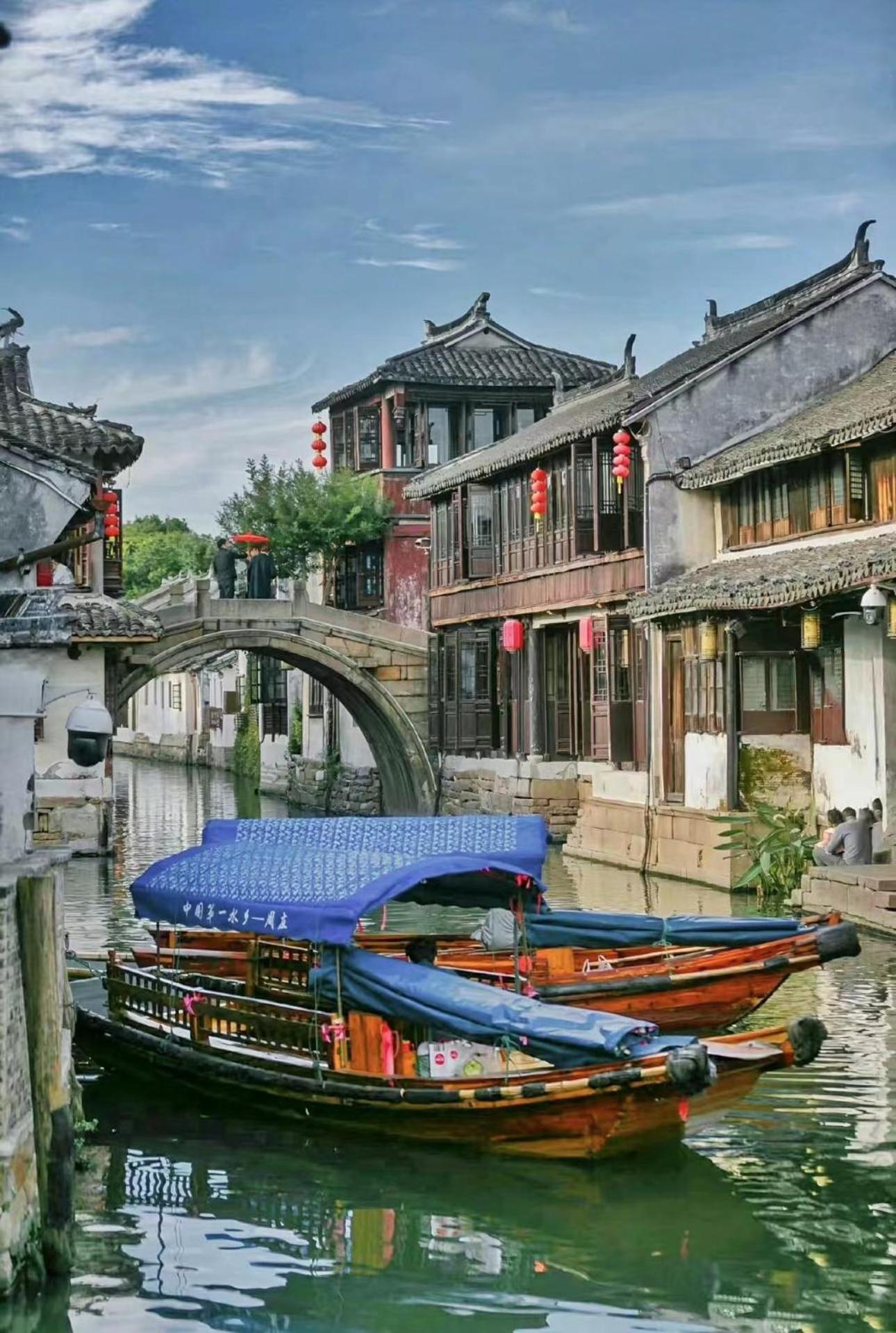 Suzhou Zhouzhuang Slowlife River View Lnn Kunshan  Extérieur photo